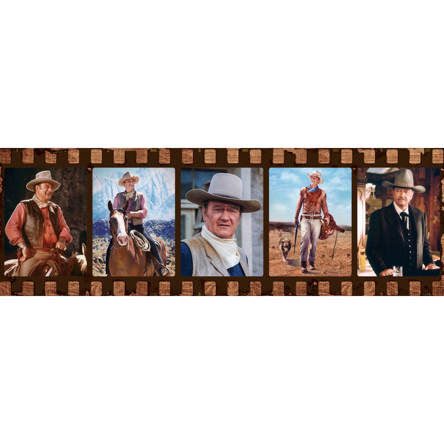 Panoramic Collectible - John Wayne Forever in Film 1000 Piece Puzzle