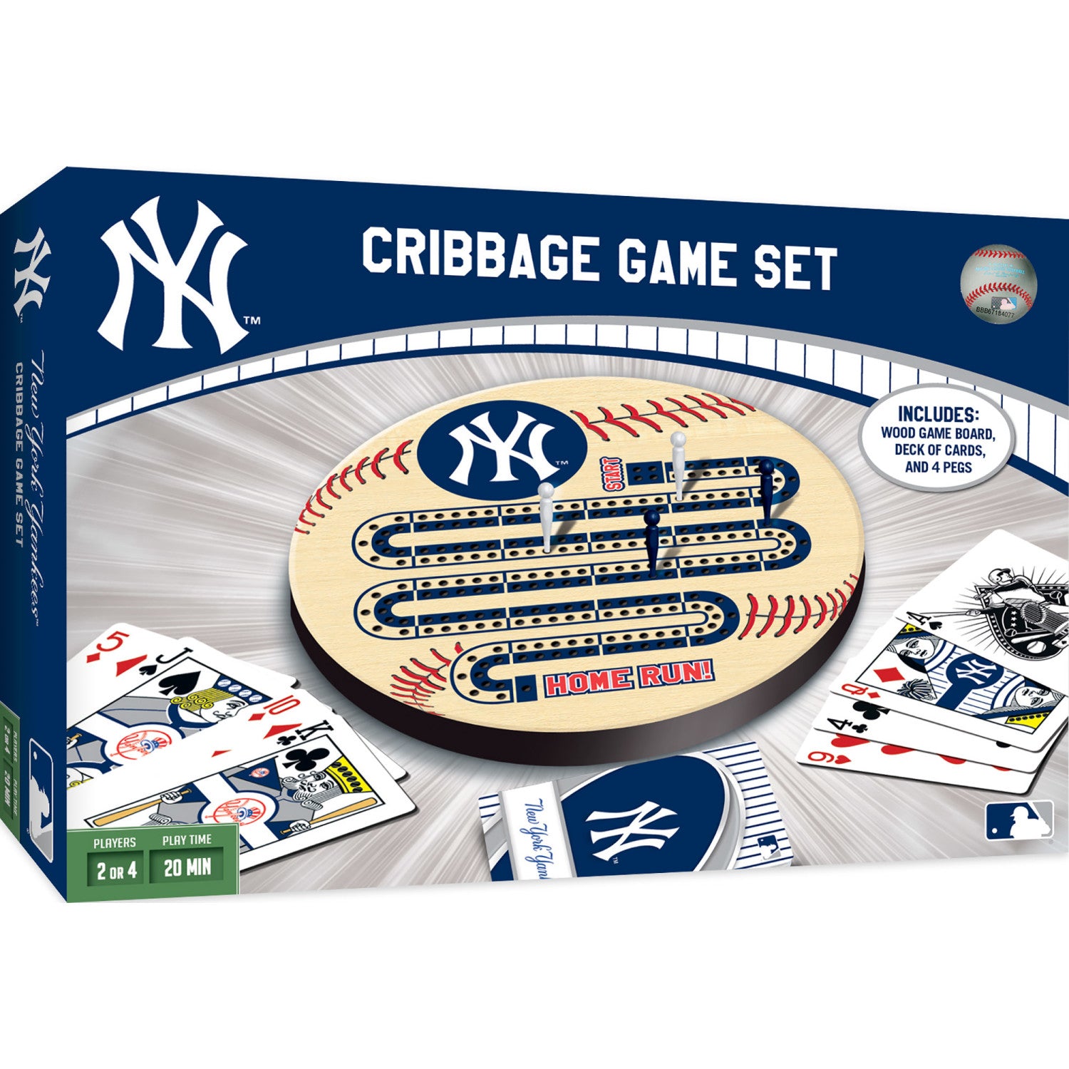 New York Yankees Cribbage