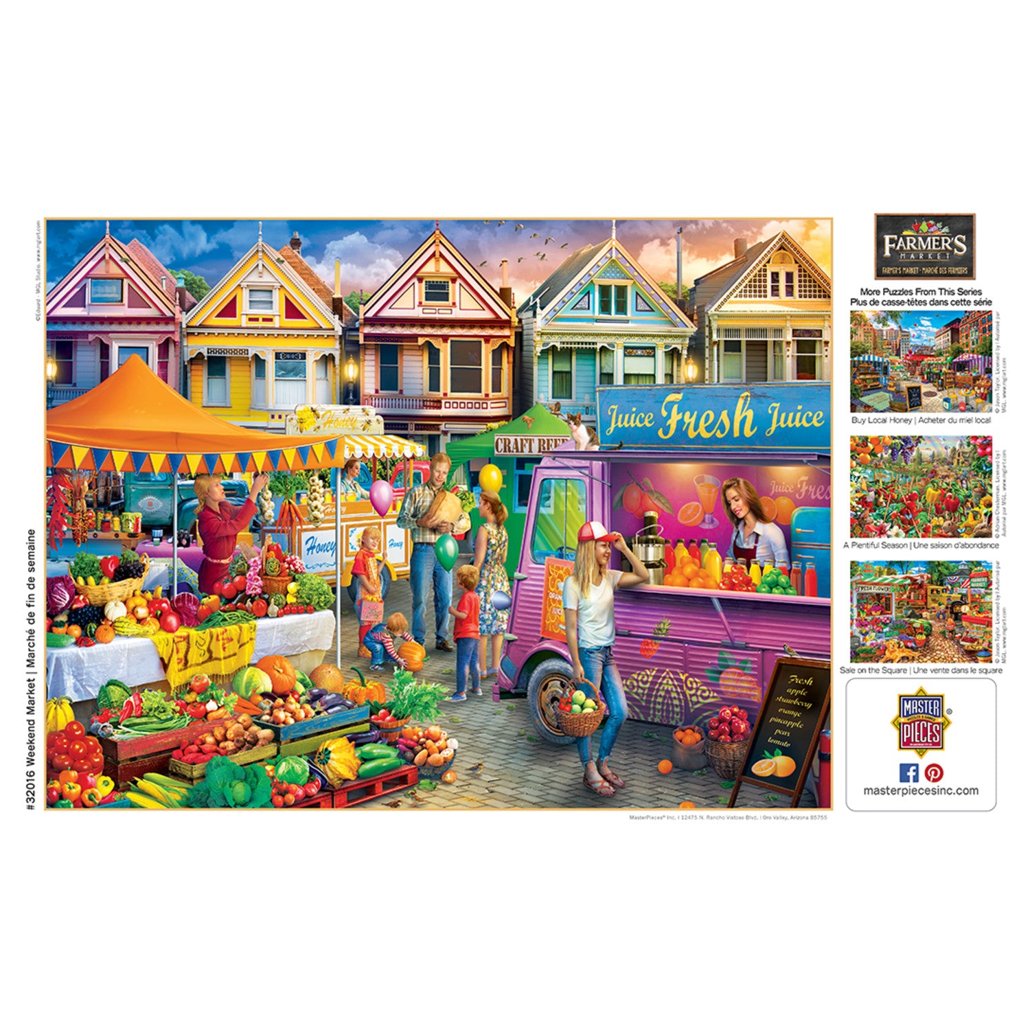 Farmer's Market - Weekend Market 750 Piece Puzzle