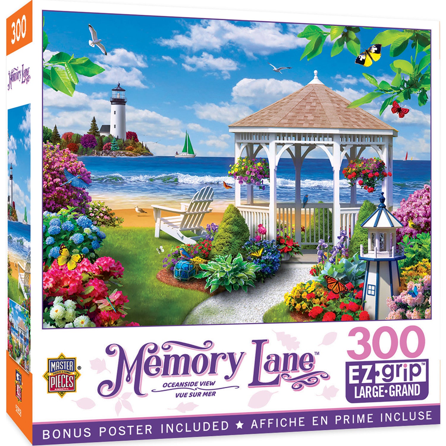 Memory Lane - Oceanside View 300 Piece EZ Grip Jigsaw Puzzle