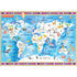 Hello World! - World Map 60 Piece Wood Puzzle