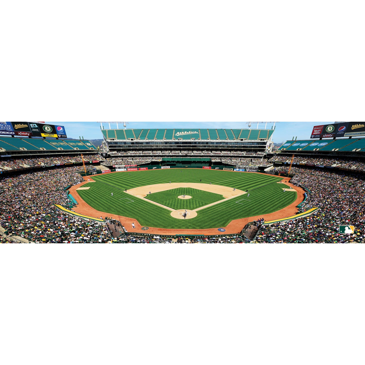 Oakland Athletics MLB 1000pc Panoramic Puzzle