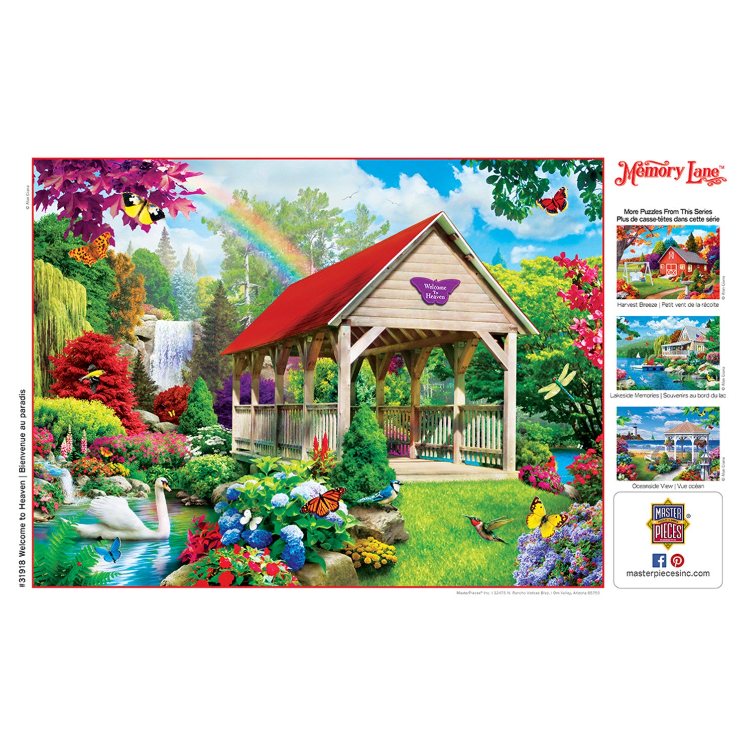 Memory Lane - Welcome to Heaven 300 Piece EZ Grip Jigsaw Puzzle