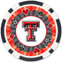 Texas Tech Red Raiders 100 Piece Poker Chips
