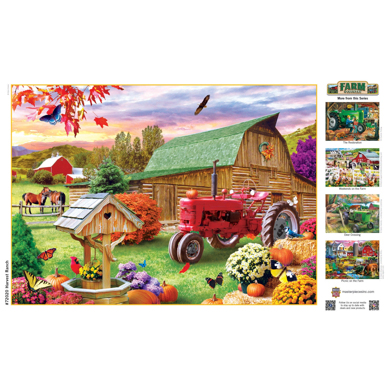 Farm & Country - Harvest Ranch 1000 Piece Puzzle