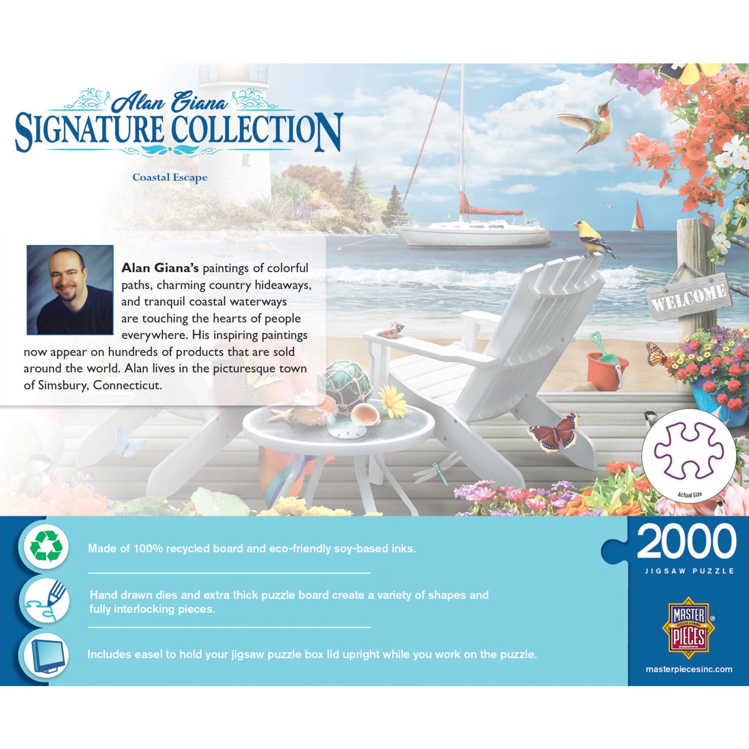 Signature Collection - Coastal Escape 2000 Piece Puzzle