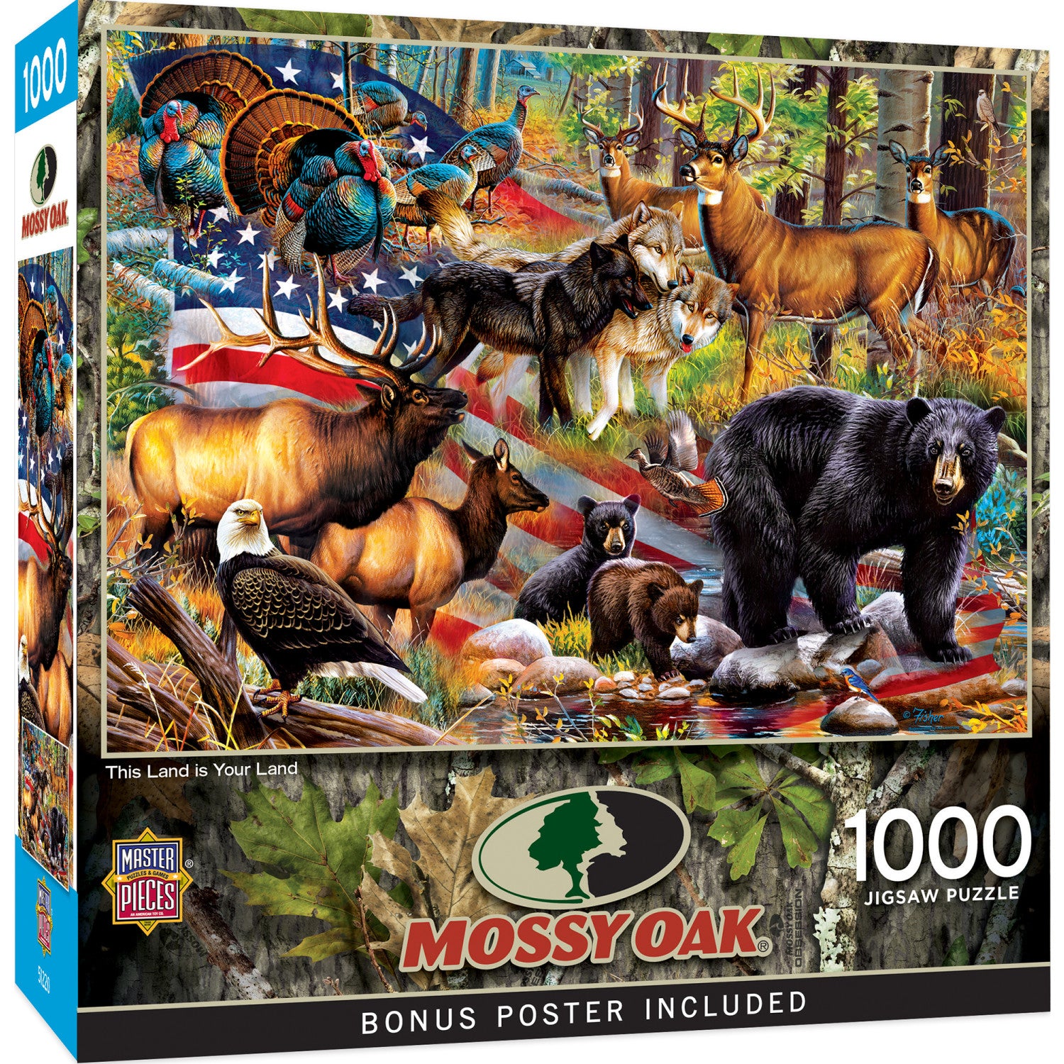 Mossy Oak - This Land is Your Land 1000 Piece Puzzle